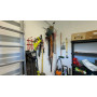 Ratelier porte-outils de jardin pour le rangement du garage