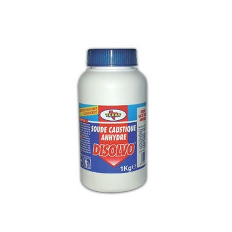 Soude Caustique Anhydre 1 Kg - DISOLVO