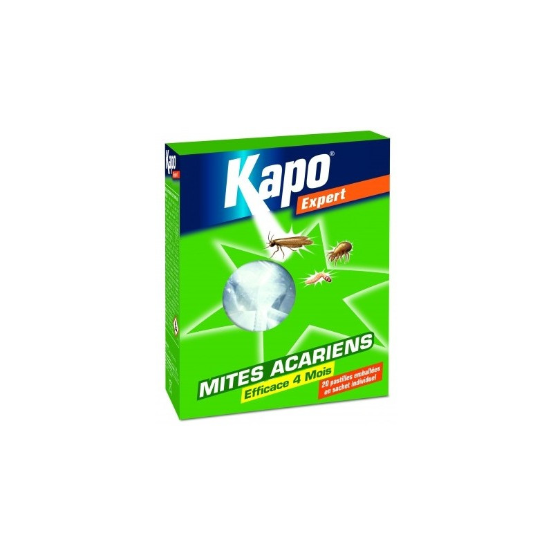 Kapo Anti Mites Boules 20 pastilles réf.3051