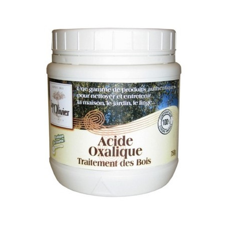 acide oxalique, sel d'oseille, produit pour éclaicir, détacher le bois