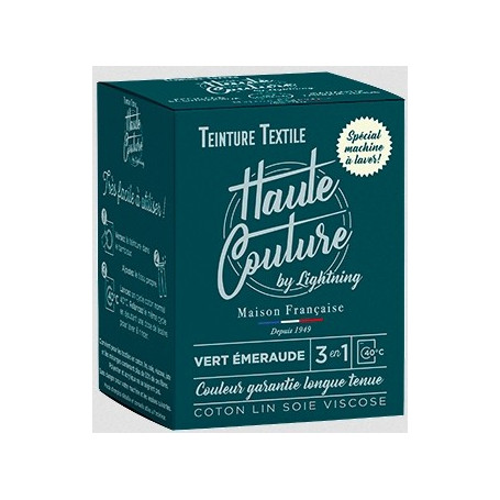 Teinture couleur Vert Émeraude Haute Couture 350G